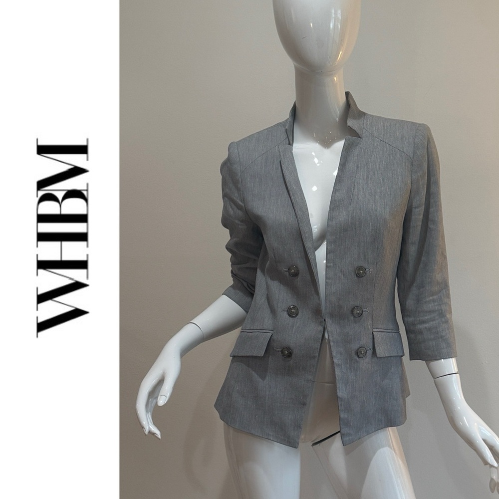 WHITE HOUSE BLACK MARKET Lightweight Spring Classic Blazer